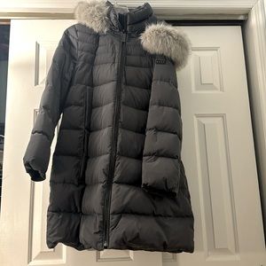 DKNY down parka